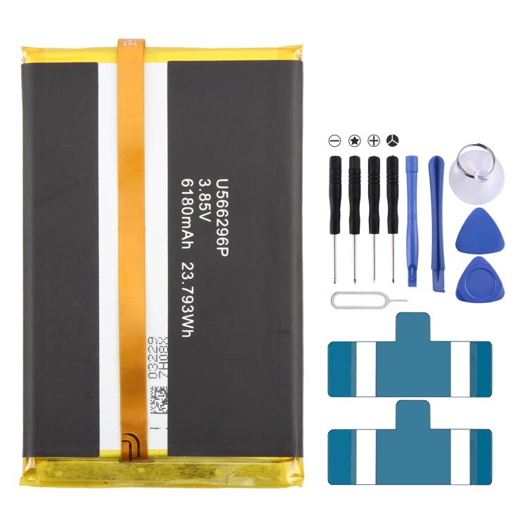 Sostituzione della batteria, For Blackview P6000 U566296P 6180mAh Sostituzione della batteria, For Blackview P6000 U566296P 6180mAh